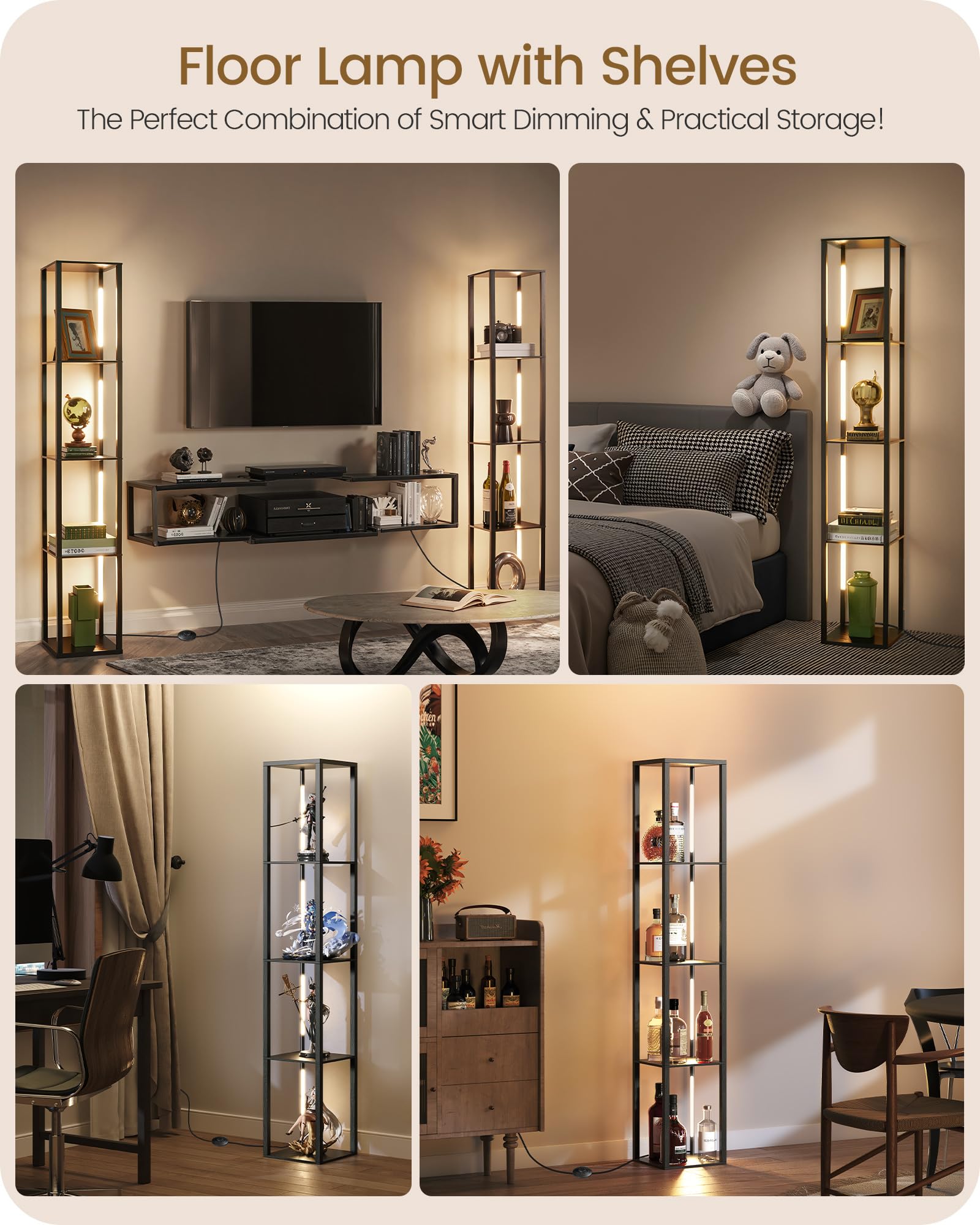 GOEBLESON remote and foot control enable quick lighting adjustments.