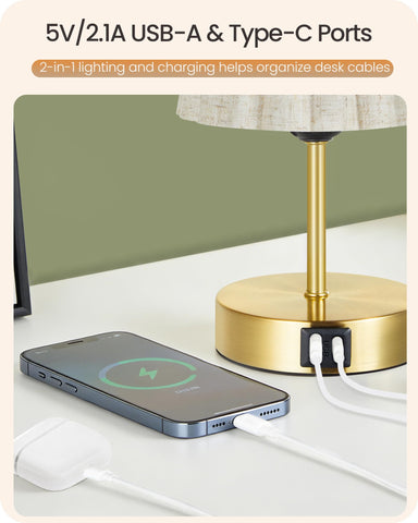 Dimmable LED feature provides stepless brightness control
