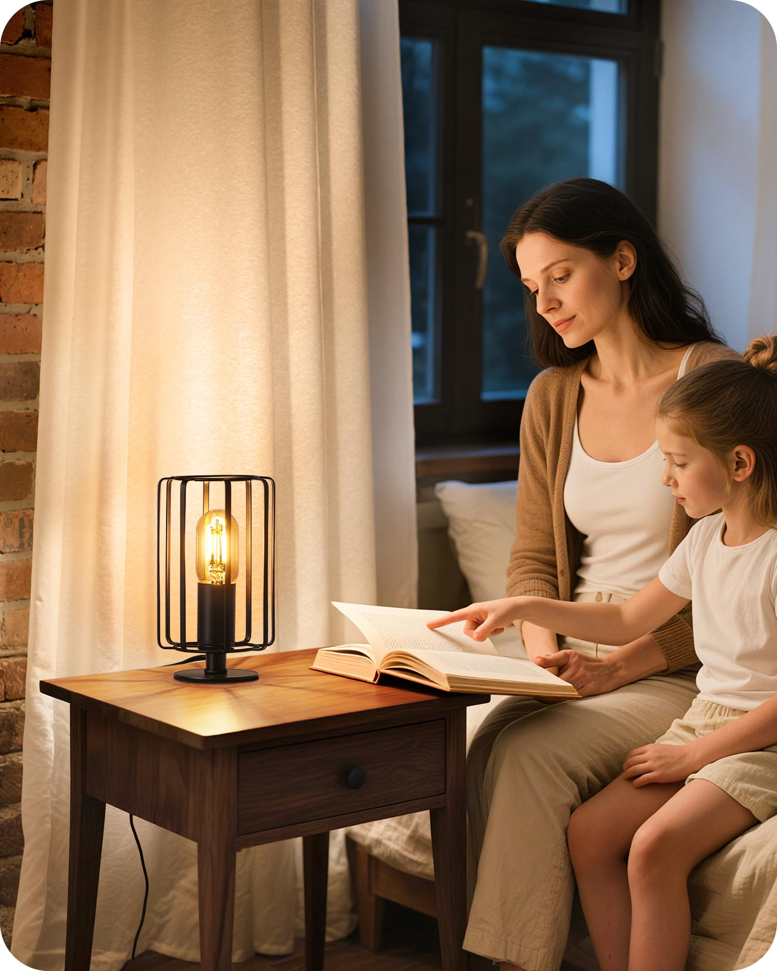 GOEBLESON soft warm light creates inviting ambiance without overpowering small rooms