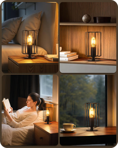 GOEBLESON sturdy desk-top base keeps the lamp stable on desks