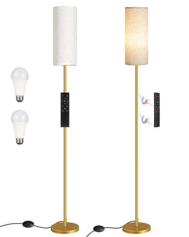 GOEBLESON two-pack corner lamps enhance decor while providing flexible lighting.