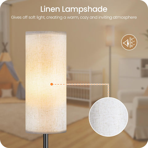GOEBLESON weighted base ensures stability on carpet