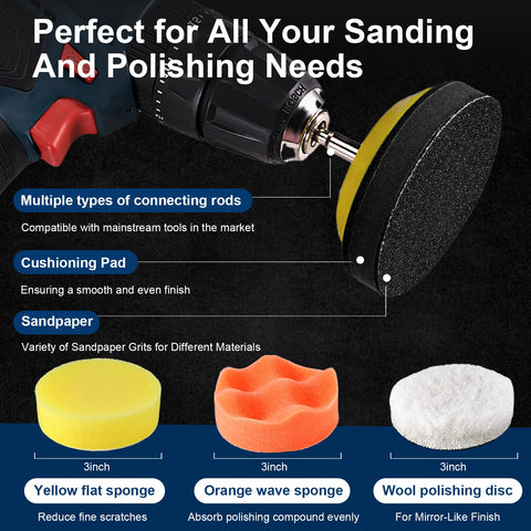 GOH DODD 60-80 grit discs for rapid material removal on rough surfaces.