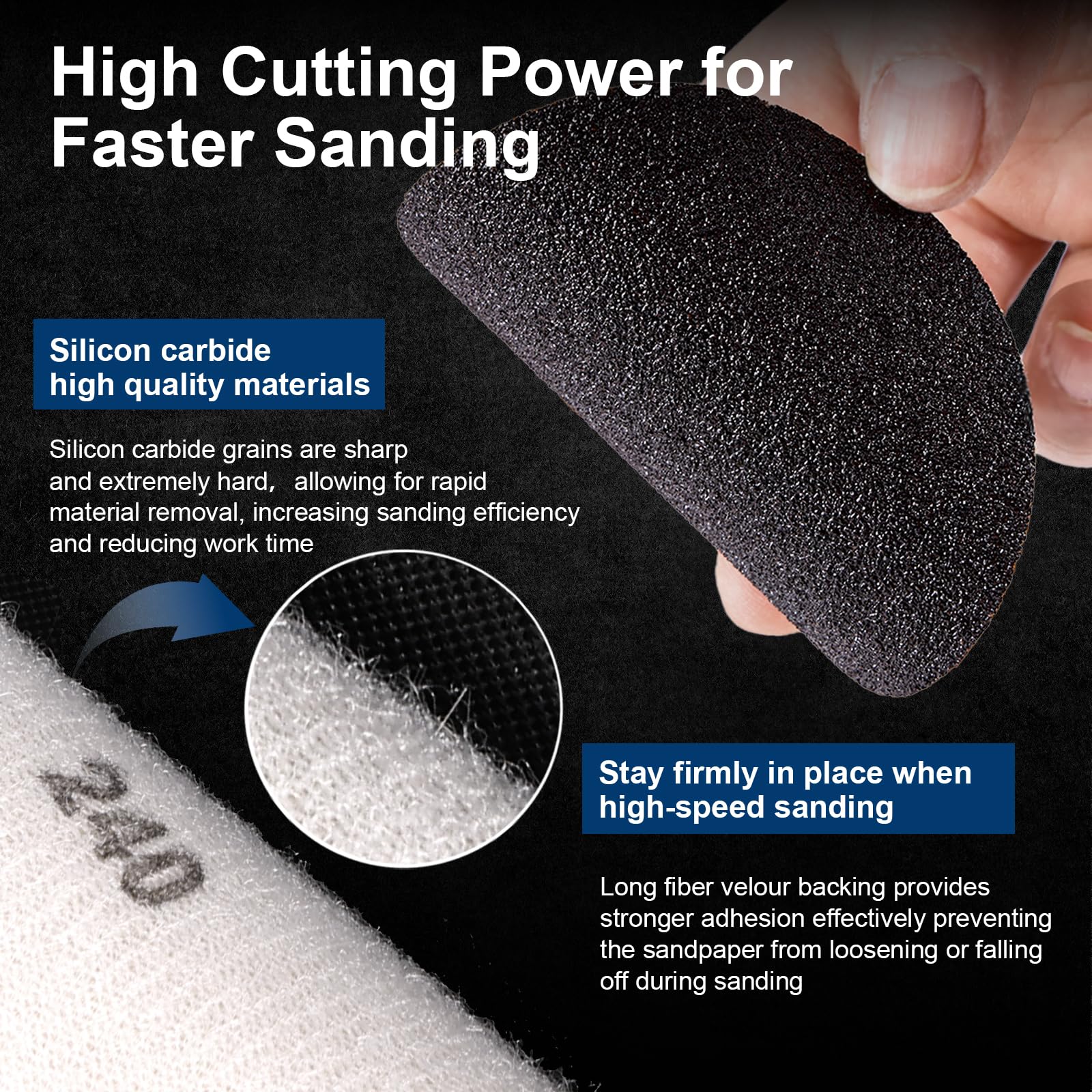 GOH DODD 800-2000 grit discs for delicate finishing and polish prep.