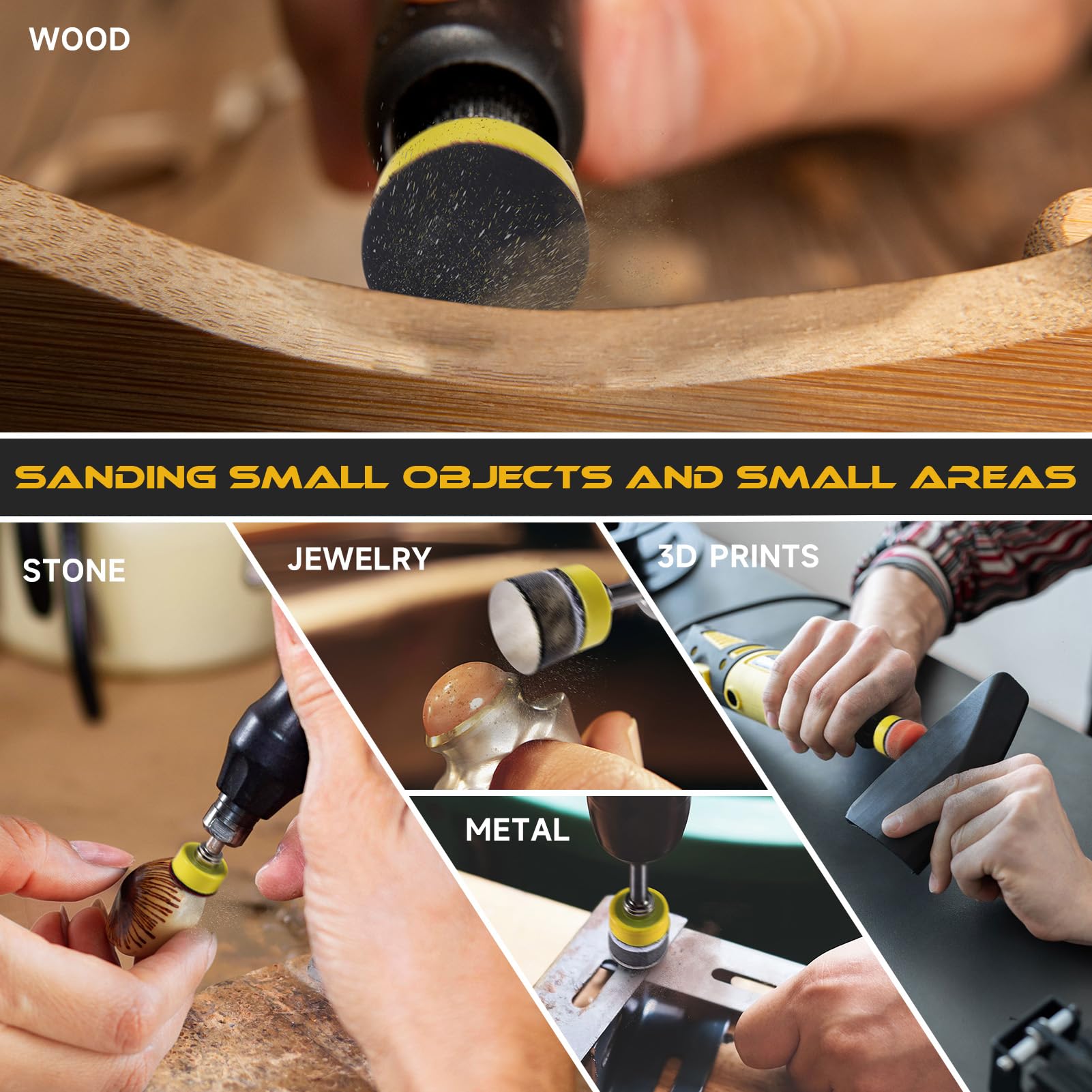 GOH DODD backing pad and interface pad support smooth finishes.