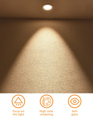 GOHDLAMP MR16 LED bulbs 38 degree beam for precise accent lighting