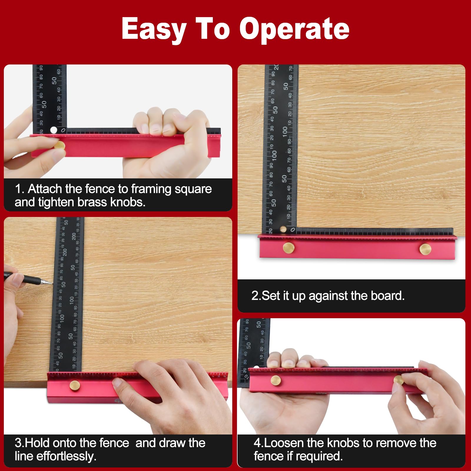Gohelper 8-inch fence enhances accuracy in sheet layout and cross cuts