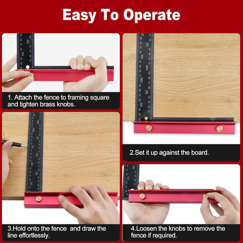 Gohelper 8-inch fence enhances accuracy in sheet layout and cross cuts