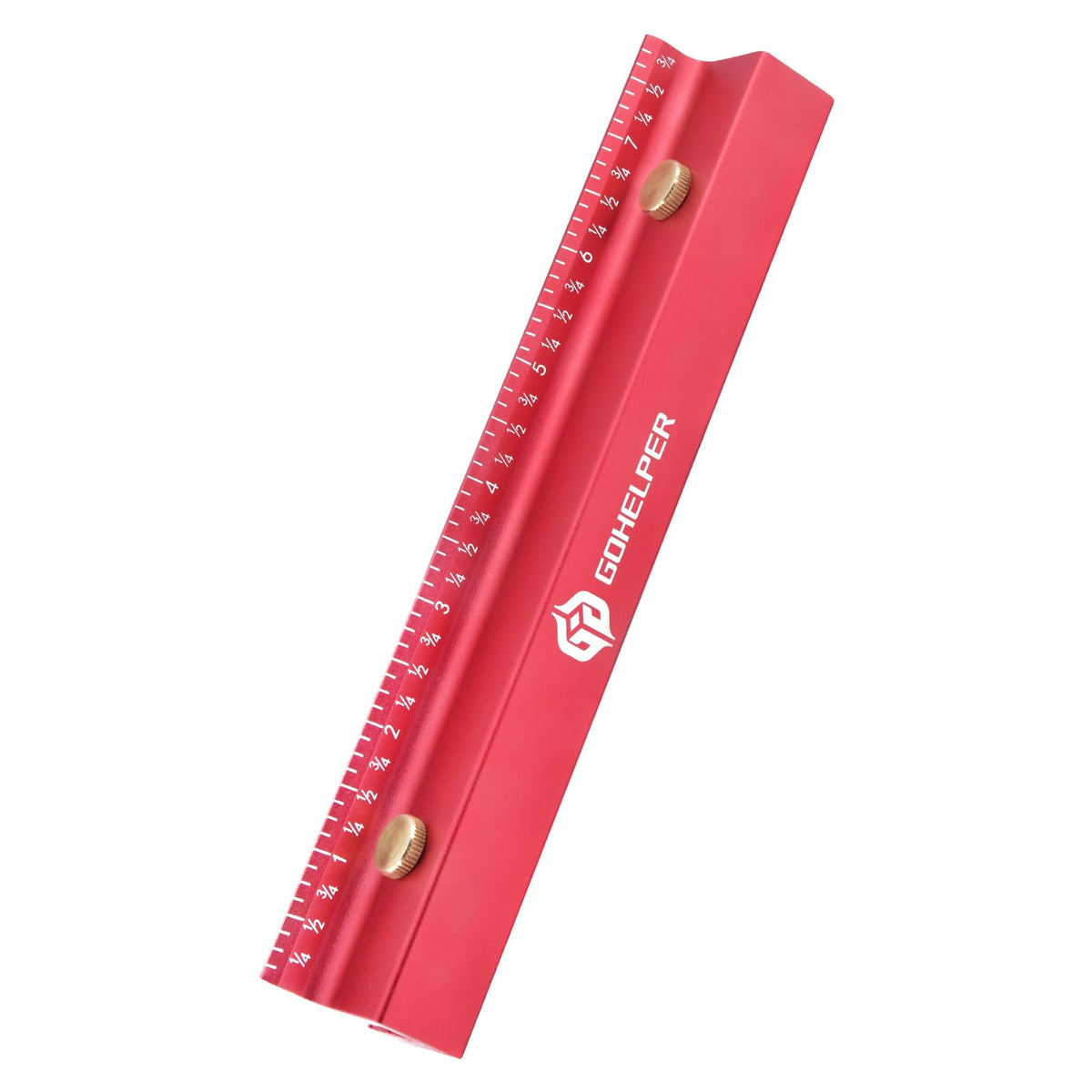 Gohelper 8-inch framing-square fence front view for precise 90° layouts