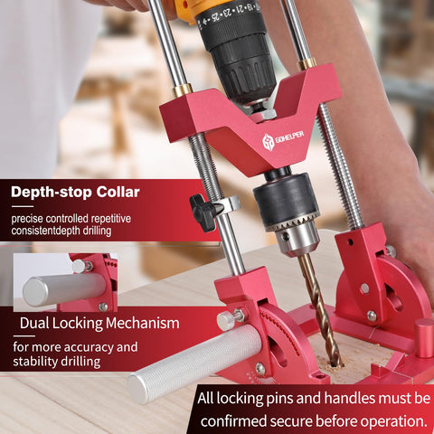 Gohelper baseplate with crosshair grid enables millimeter-accurate placement.
