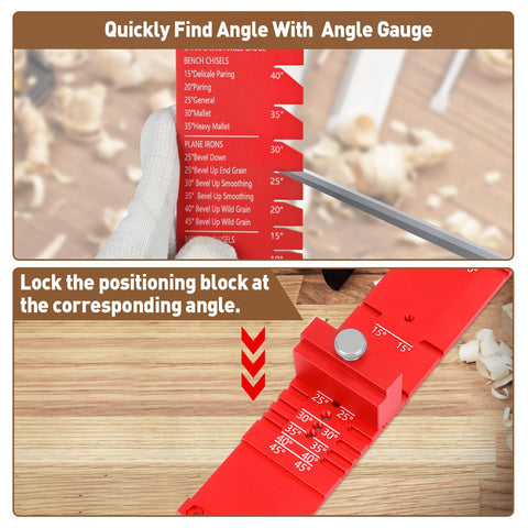 Gohelper diamond stone 400 grit repairs dull edges efficiently