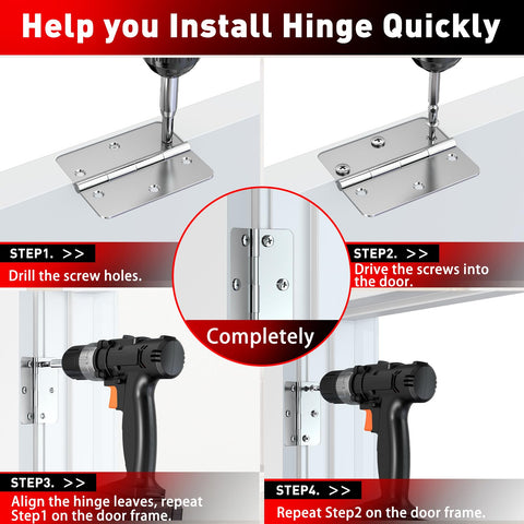 Gohelper door and jamb installation setup with mounted template