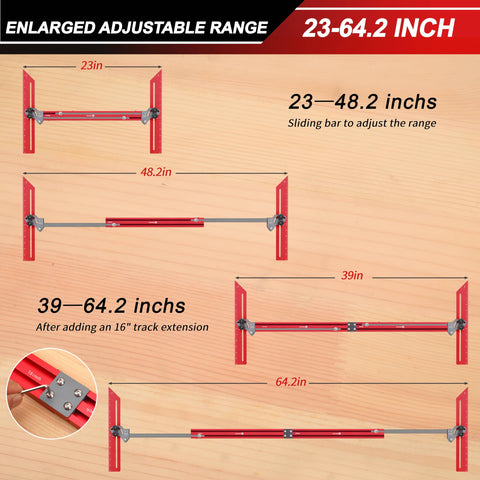 Gohelper pivoting ends with 127° slots for precise angle and depth control
