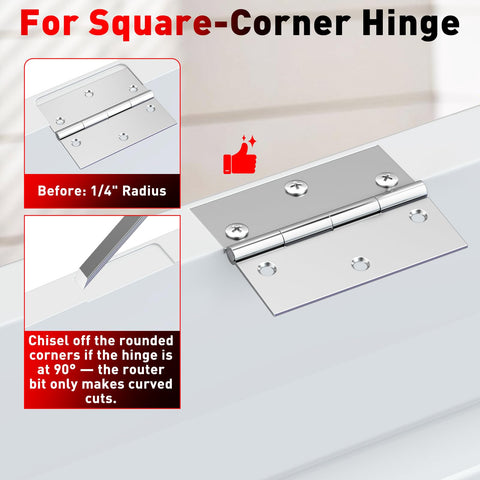 Gohelper router bit and self-centering bit included in kit