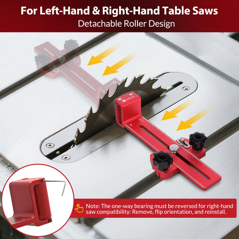 Gohelper Thin Rip Jig CNC-aluminum construction provides sturdy, stable guidance.