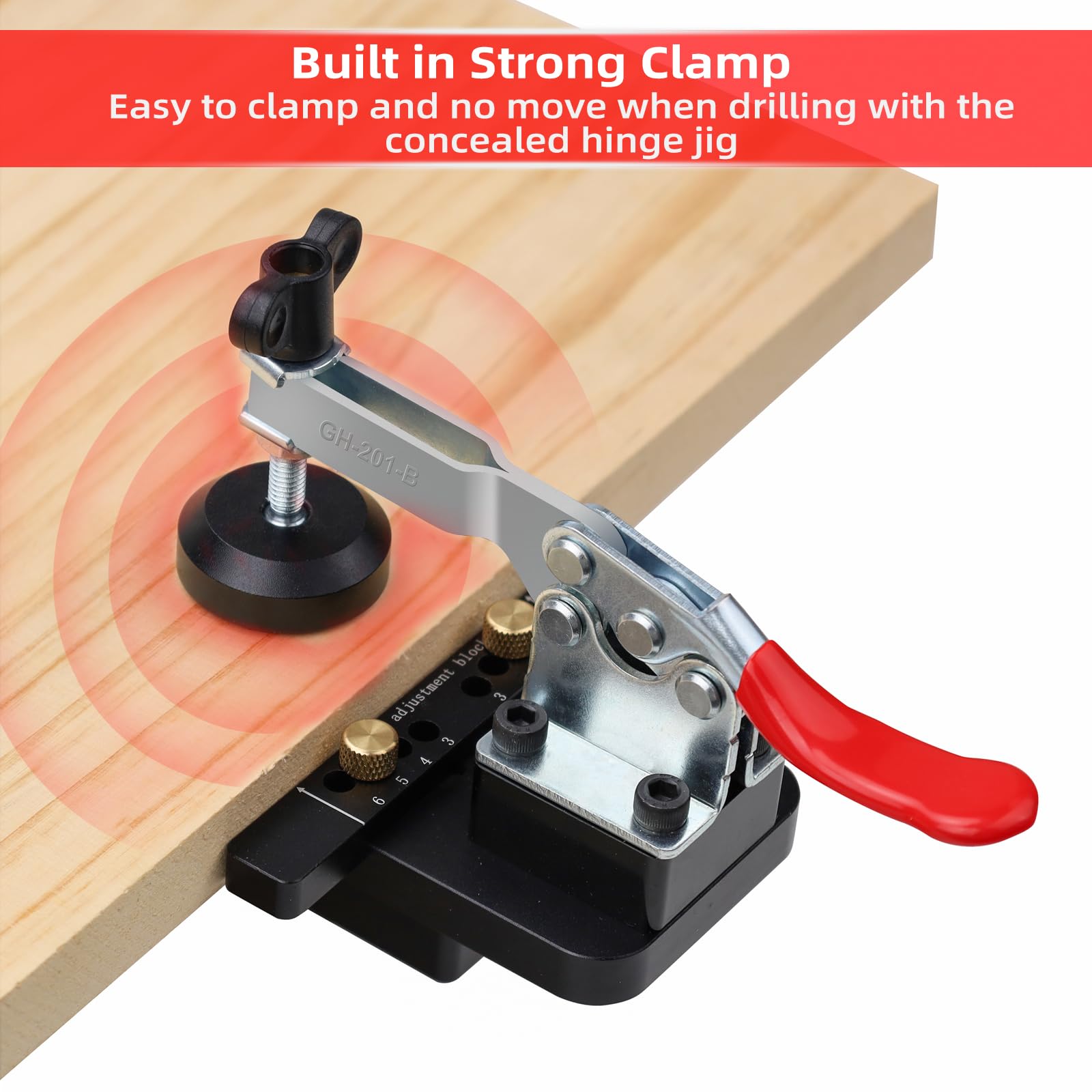 goingmake all-metal hinge guide offers durable performance
