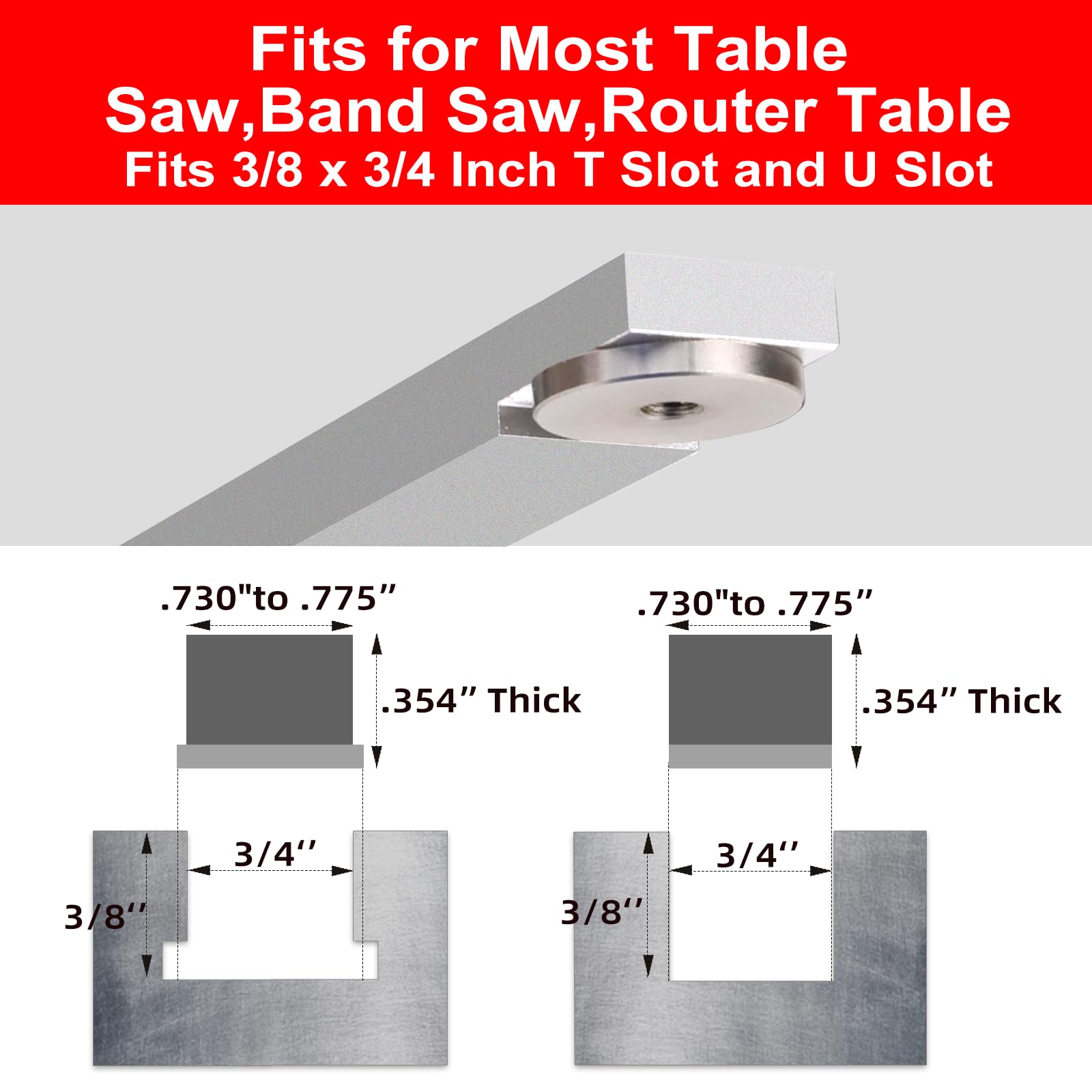 Goingmake aluminum fence offers durable accuracy for long-term use.