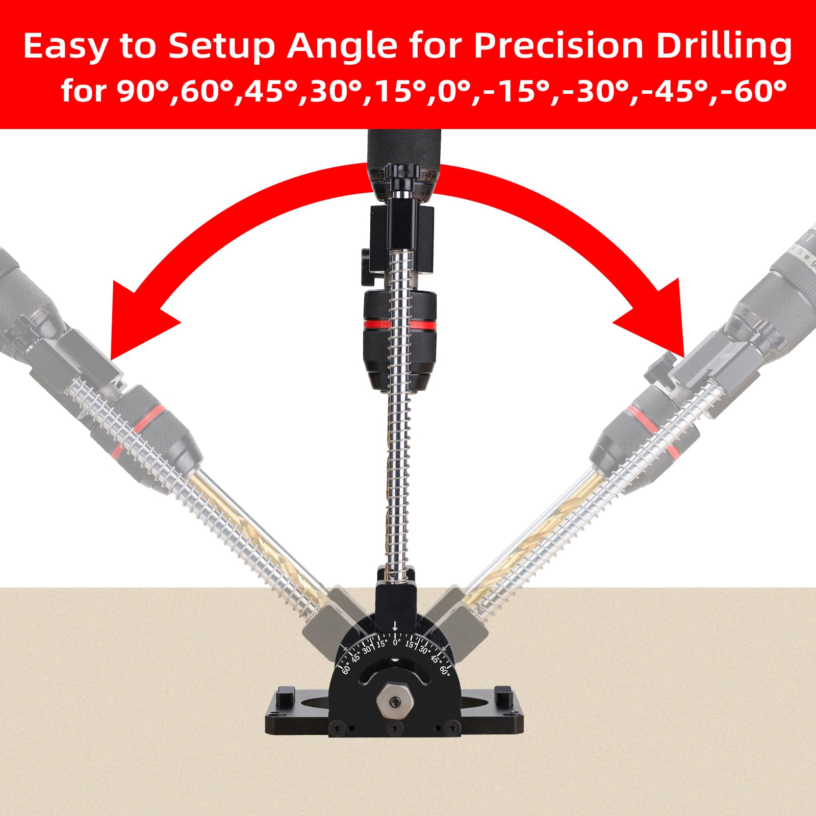 GoingMake centering pins and V-shaped supports aid accurate center drilling.