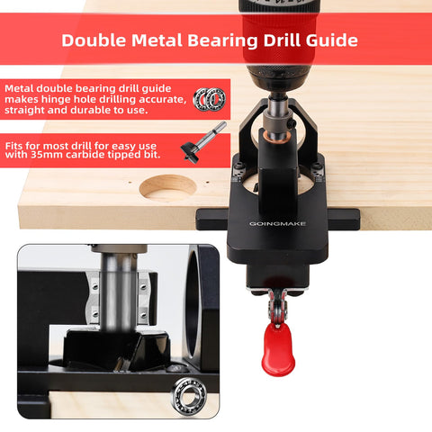 goingmake common hinge hole guides for standard sizes