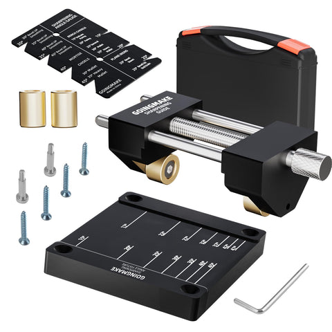 GoingMake honing guide system front view for precise edge sharpening