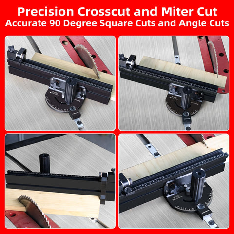 On-tool setup with magnified scales improves readability during setup.