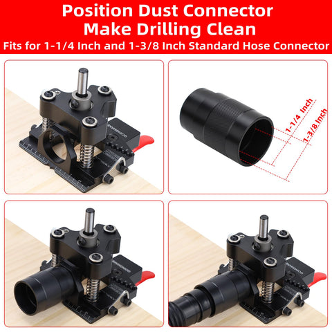 GOINGMAKE precision 3-axis drill guide enables straight drilling