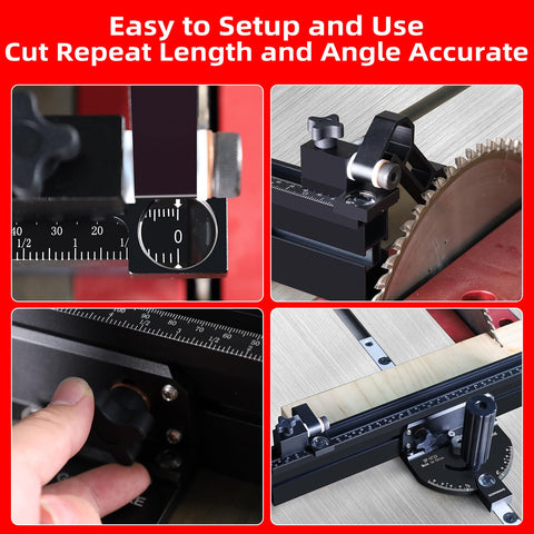 Goingmake smart flip stop enables quick, repeatable setups on woodwork projects.