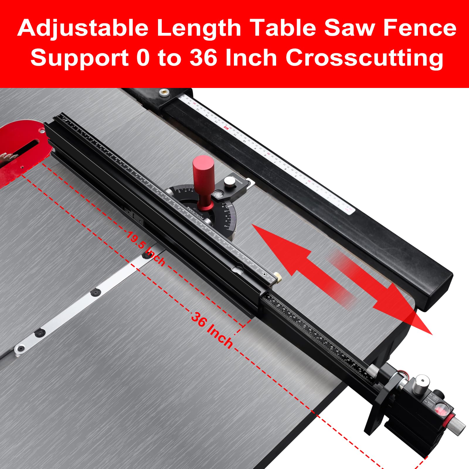 GOINGMAKE laser scale aids easy readability and precise settings