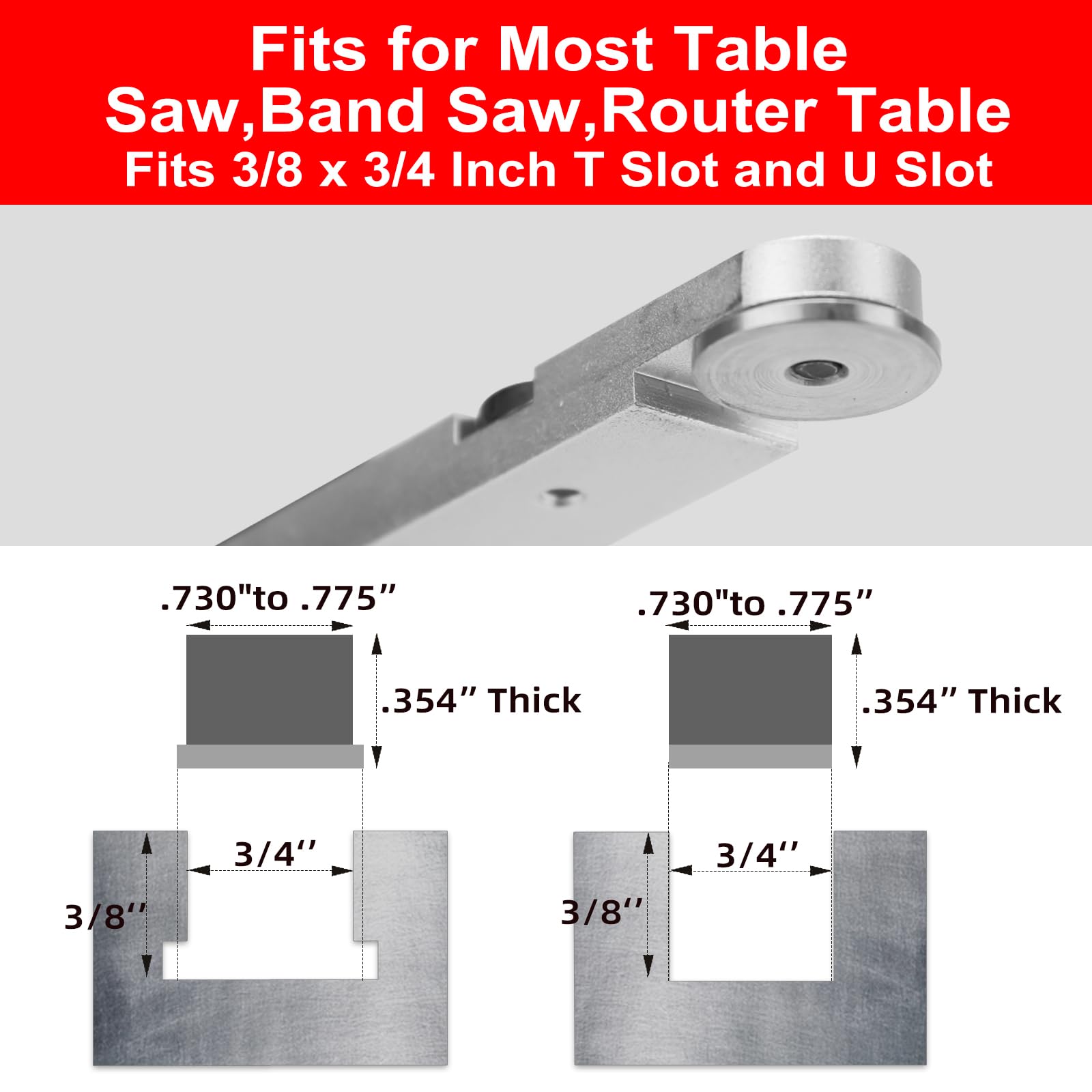 GOINGMAKE 19.5 inch standard size fits most workpieces comfortably