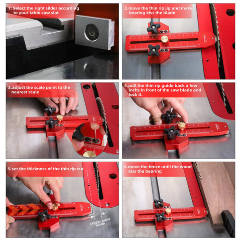 GoingMake compatible with band saw, table saw, and router tables