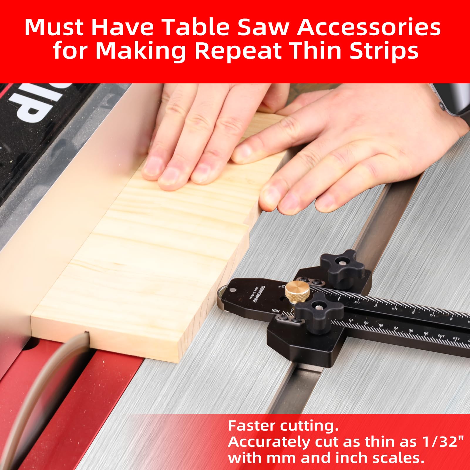 GOINGMAKE Thin Rip Jig durable metal body for long-lasting use