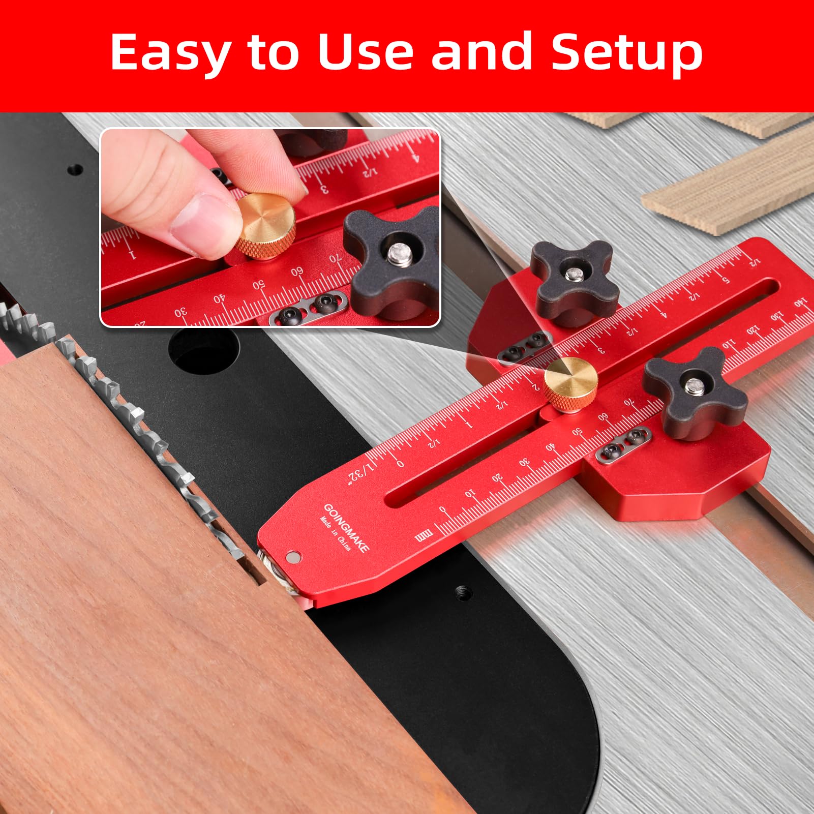 GoingMake rugged metal construction supports long lasting performance