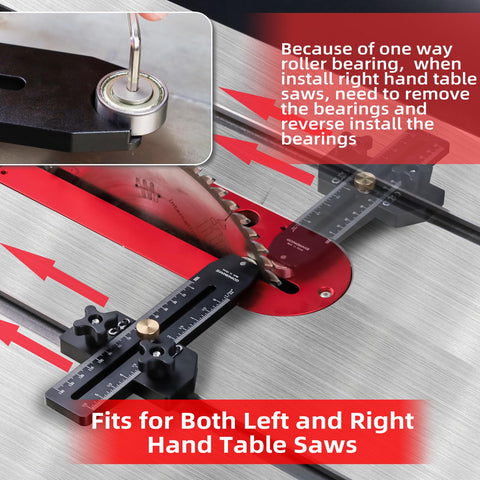 GOINGMAKE Thin Rip Jig range from 2-5/8 to 8 inches for versatility