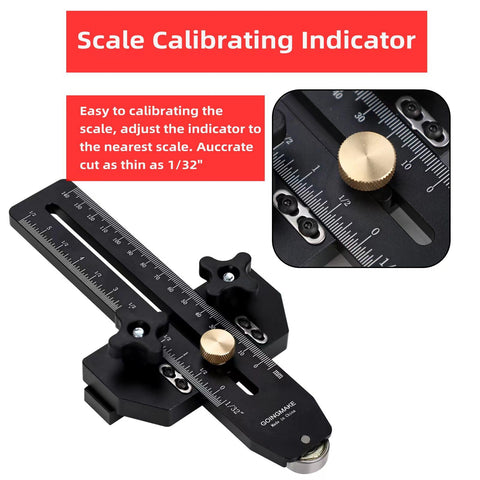 GOINGMAKE Thin Rip Jig zero clearance design aids accurate first cut