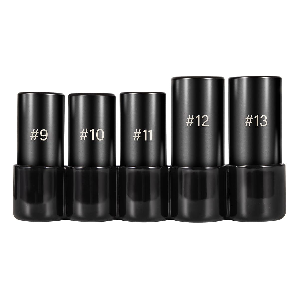 Gokeshfly 71670 tap socket set, five-piece, versatile for large taps