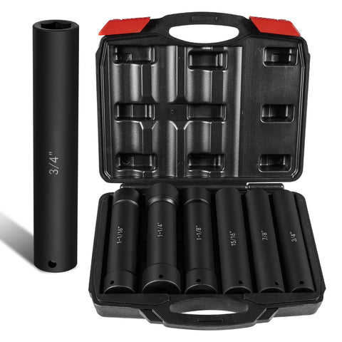 Gokeshfly extended-length 3/4 inch deep socket for hard-to-reach bolts.