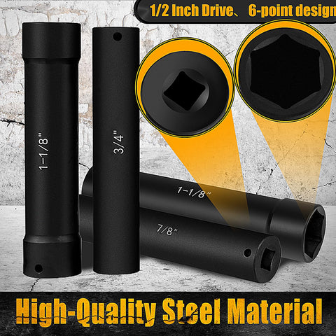Gokeshfly 7/8 inch deep socket for cramped spaces and high torque.