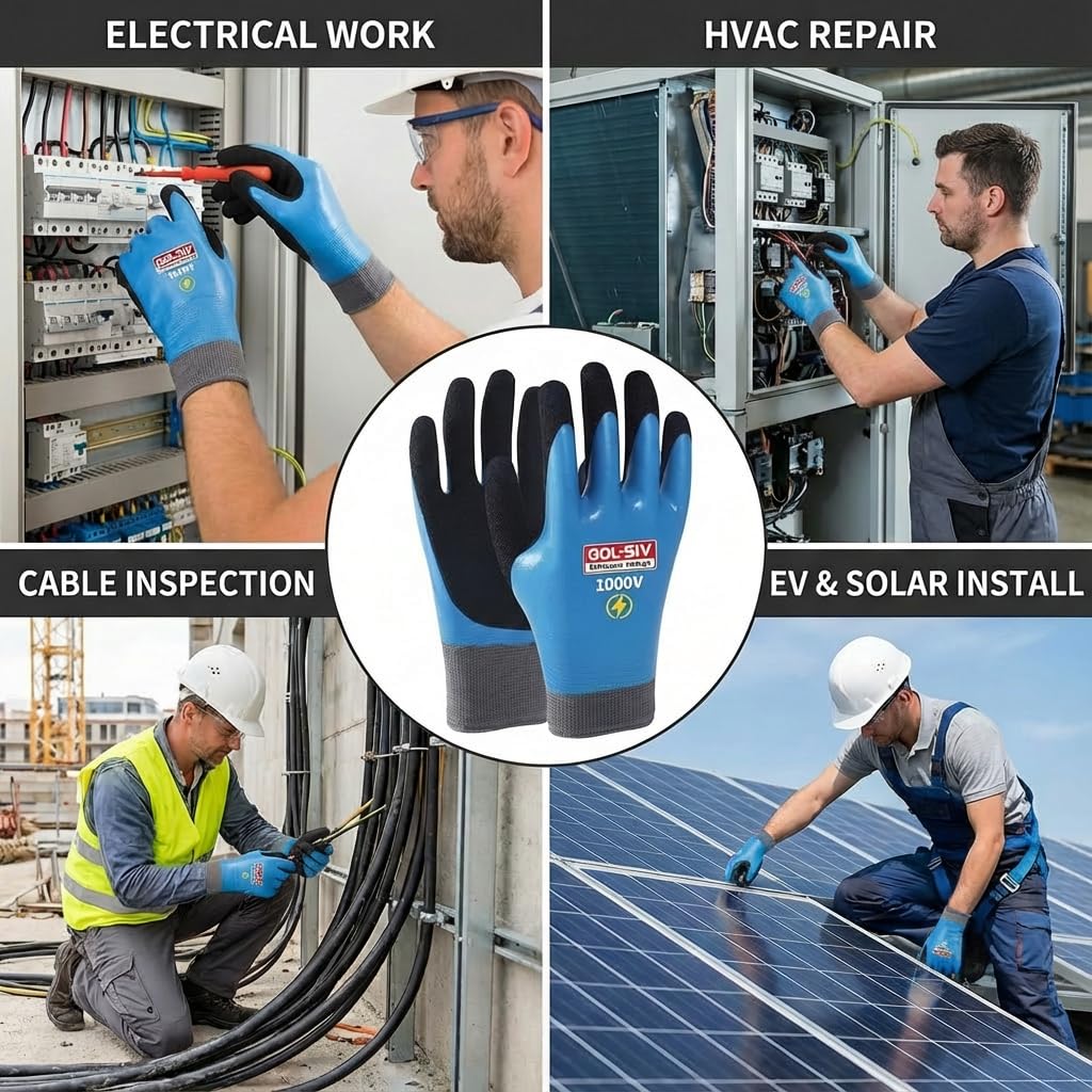 GOL-SIV gloves ideal for automotive maintenance.