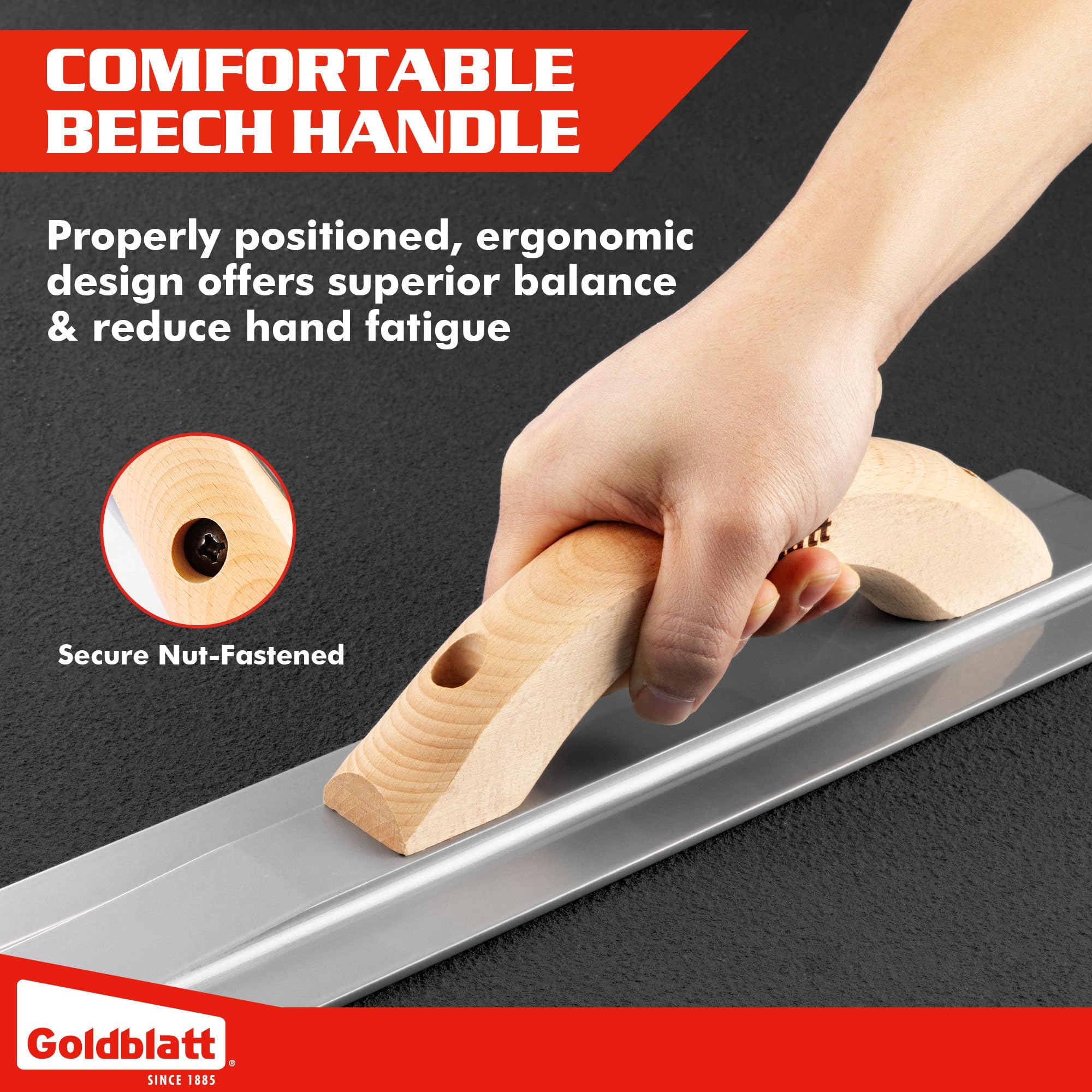 Goldblatt corrosion-resistant float is built for long-lasting professional use