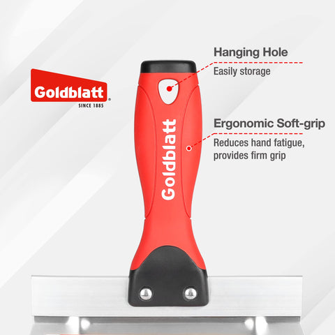 Goldblatt tool great for epoxy, cement, and putty jobs