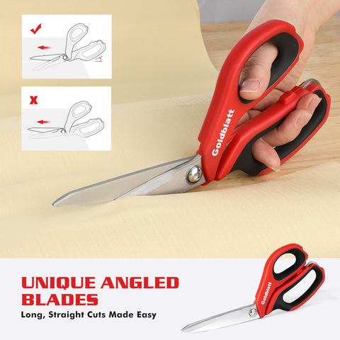 Goldblatt ergonomic TPR handle promoting comfortable cutting