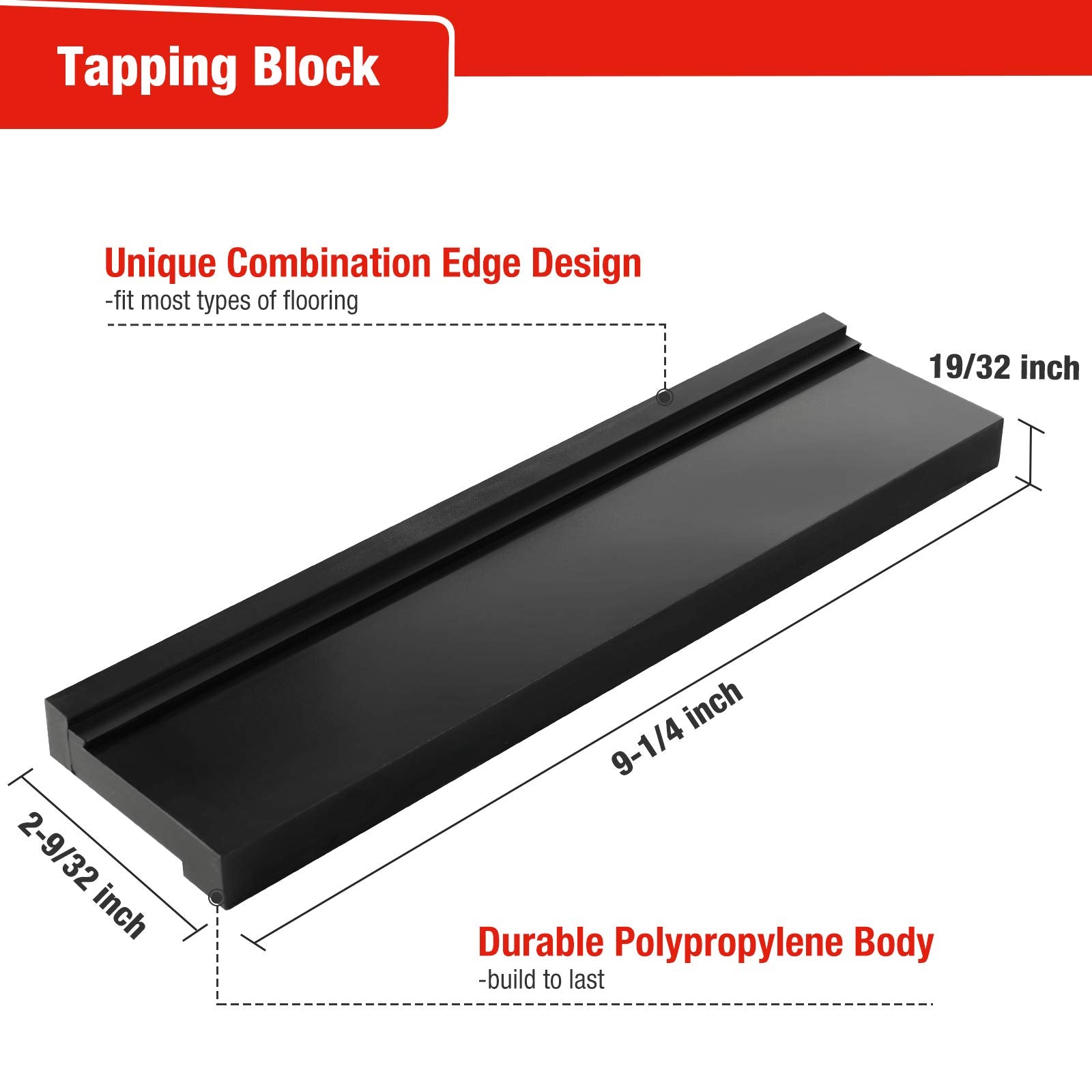Goldblatt wedge spacers help maintain even gaps across large areas.