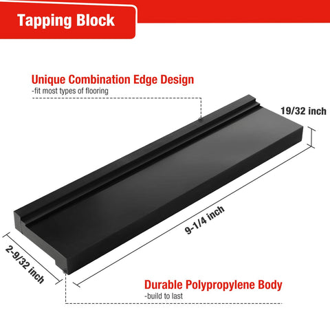 Goldblatt wedge spacers help maintain even gaps across large areas.