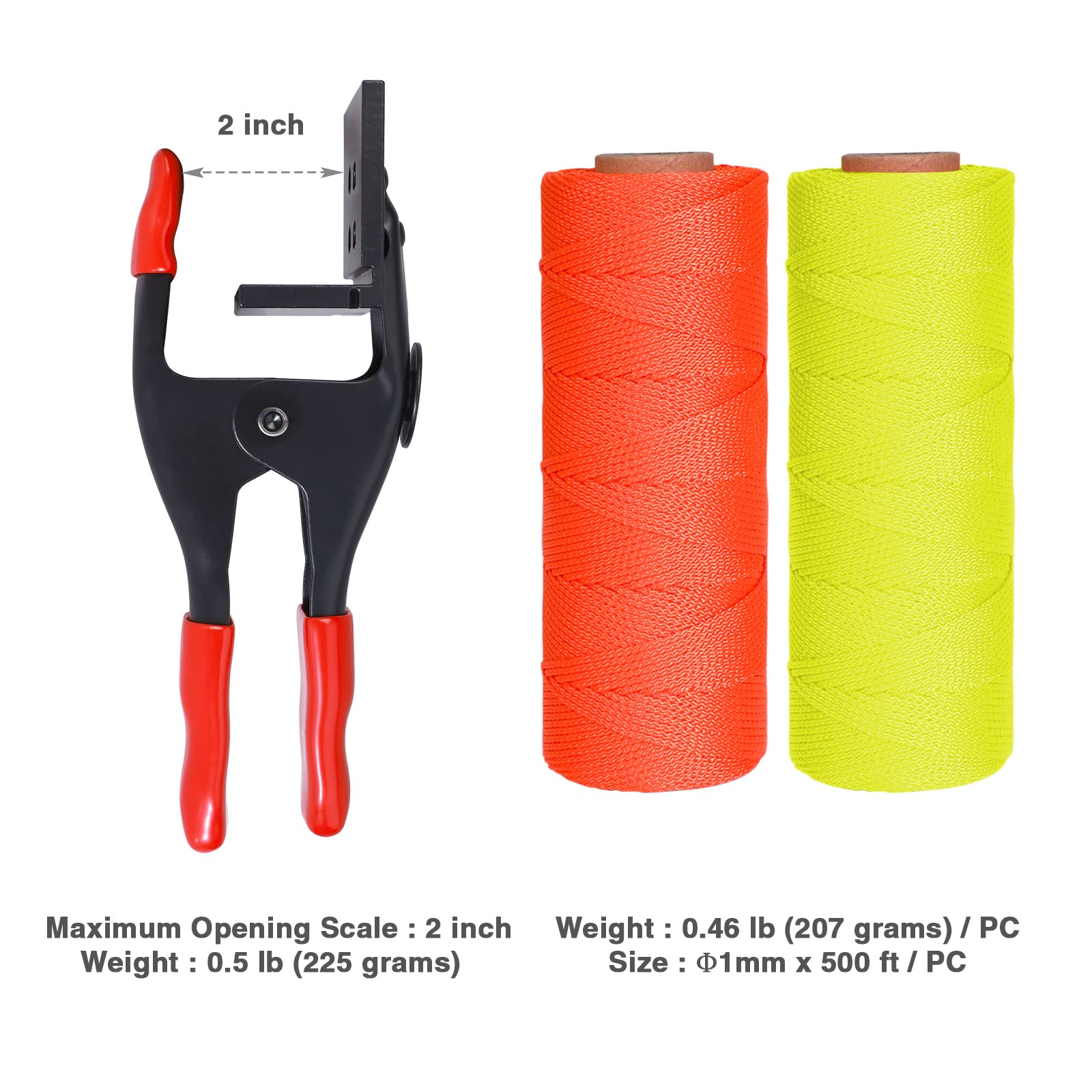 Goldblatt Mason tools set shown in use on brickwork for accurate layout.