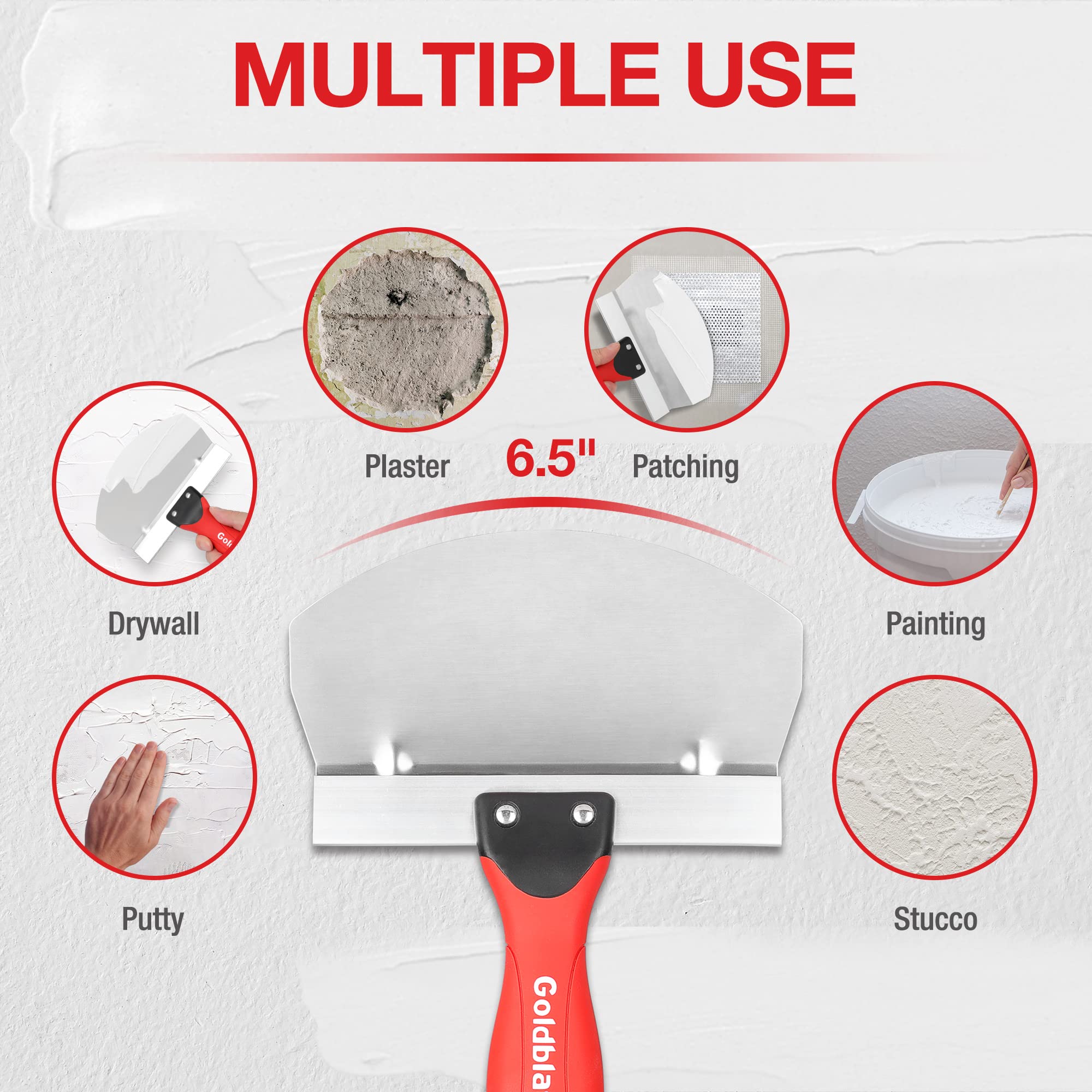 Goldblatt soft-grip ergonomic handle for comfortable use