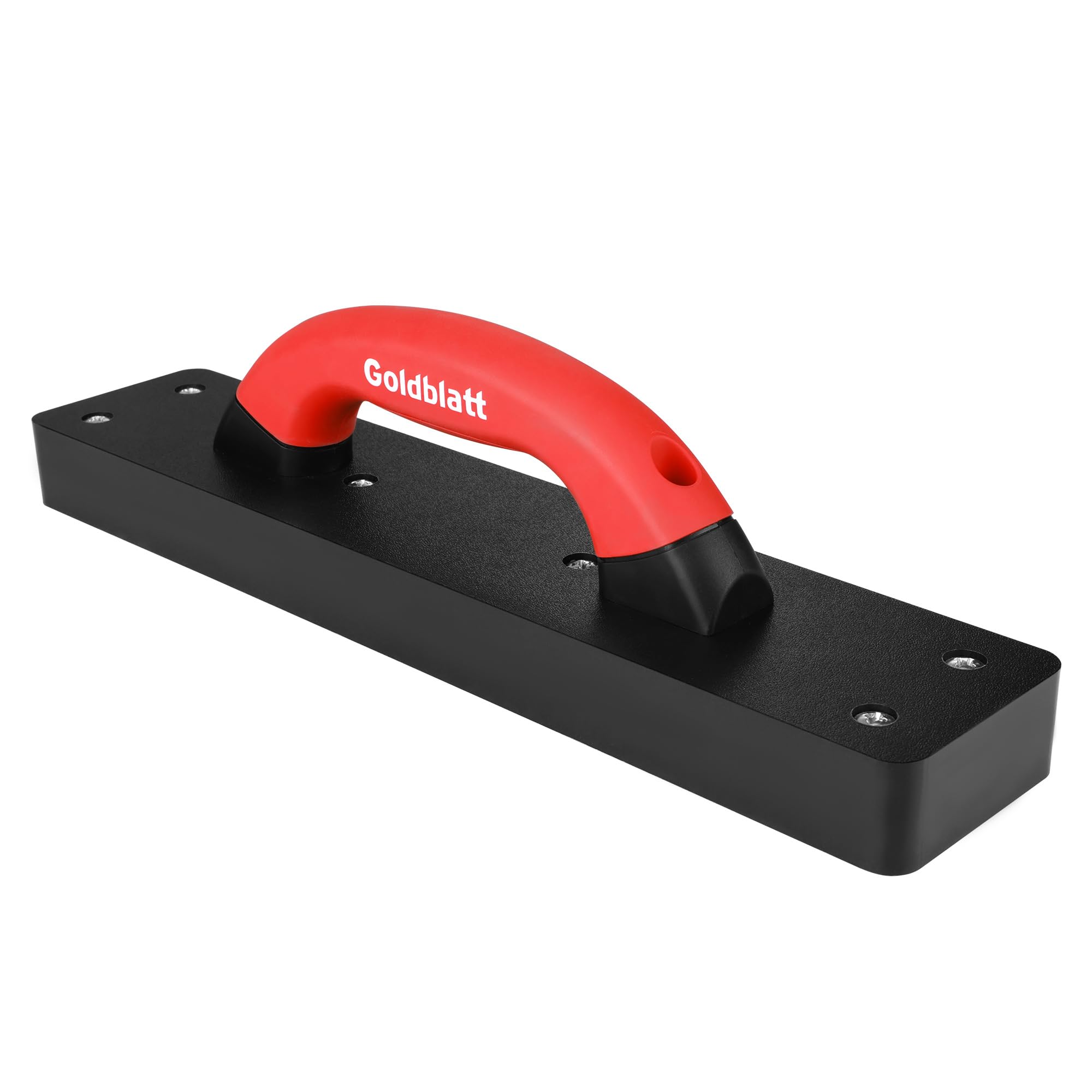 Goldblatt tapping block full tool for hammer-free vinyl plank installation.