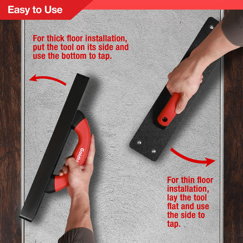 Goldblatt tapping block with rounded corners allows tapping from any angle.
