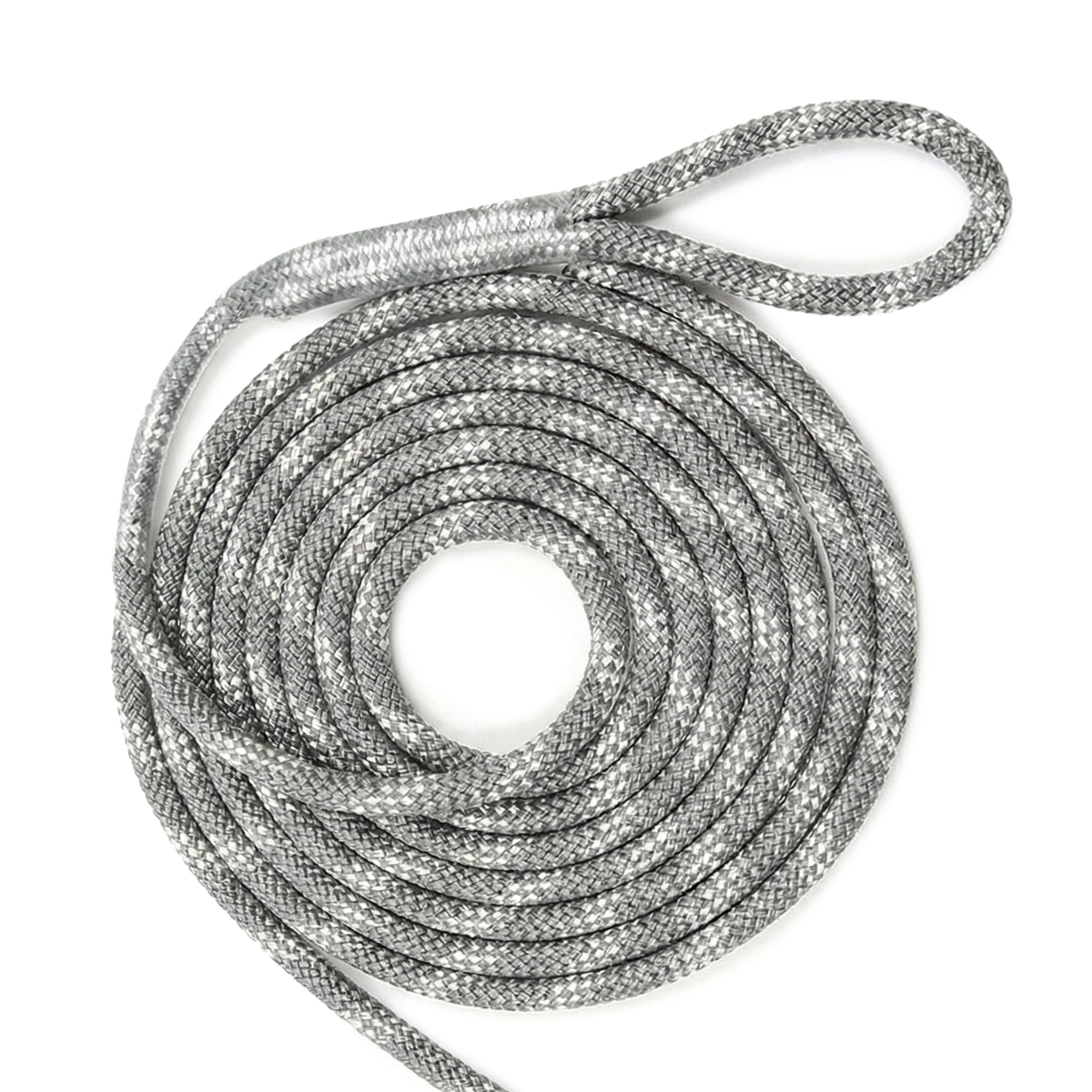 Golden Cock gray rope with flexible braid for knot tying.