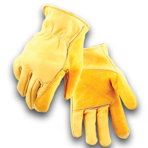 Golden Stag Iron Fencer front view glove offers durable protection for heavy duty tasks