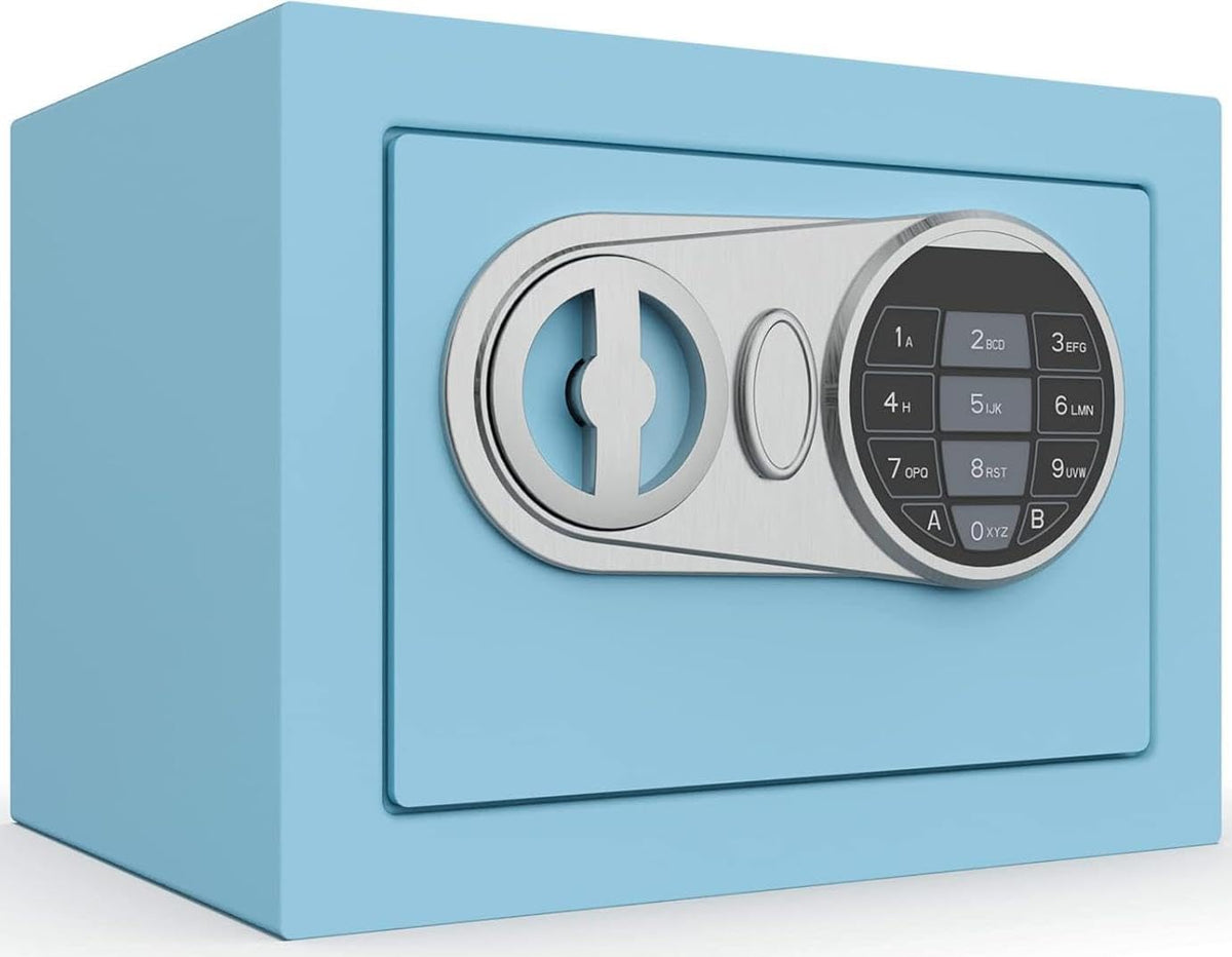 GoldenKey small safe box under-drawer setup for quick secure access.